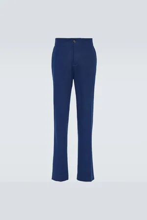 King & Tuckfield Pantalones slim de algodón