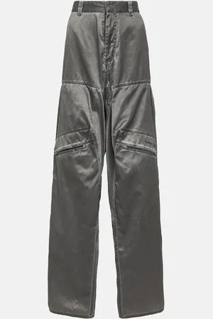 Y / PROJECT Jeans cargo de efecto desteñido