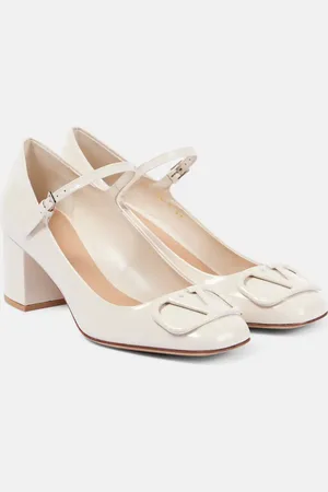 VALENTINO GARAVANI Salones Mary Jane VLogo Signature de charol