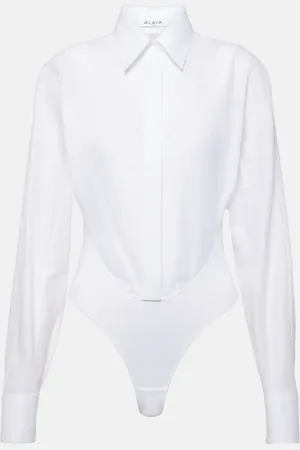 Alaïa Alaïa Body de algodón