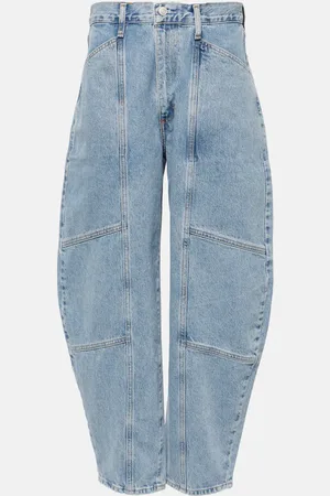 AGOLDE Jeans barrel fit Mara de tiro alto