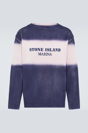 Stone Island Jersey Marina de algodón en intarsia