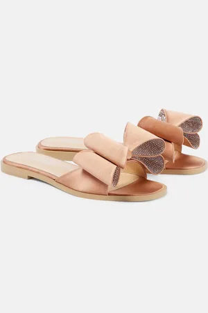 Mach & Mach Sandalias Le Cadeau Double Bow de satén