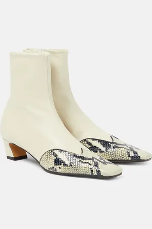 Khaite Botines Nevada de piel