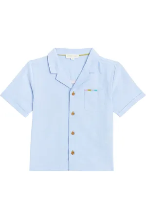 Louise Misha Camisa de algodón Lov con bordado
