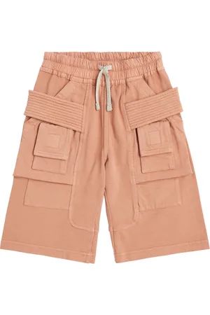 Rick Owens Shorts cargo Creatch de algodón
