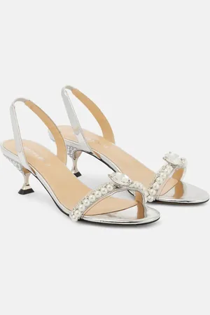 Mach & Mach Sandalias Diamond Of Elizabeth 55 de piel