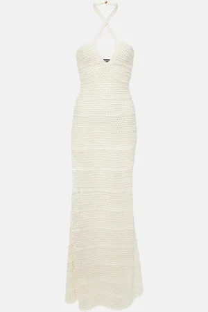 Tom Ford Vestido largo de croché