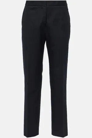 Jil Sander Pantalones slim de algodón