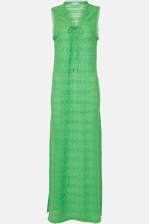 Melissa Odabash Vestido largo Maddie de croché