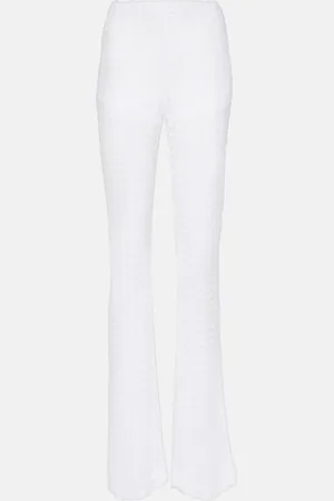 Missoni Pantalones flared de punto calado