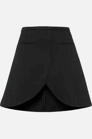 Courrèges Courrèges Minifalda de sarga