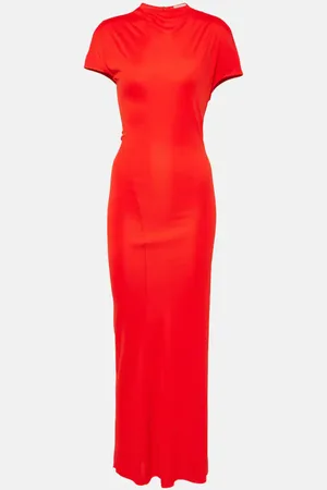 Khaite Vestido largo Yenza de jersey