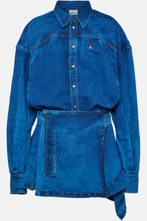 Vivienne Westwood Vestido camisero Meghan en denim