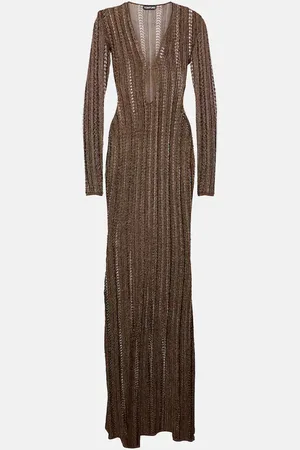 Tom Ford Vestido de fiesta con aberturas
