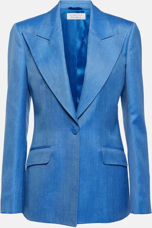 GABRIELA HEARST Blazer Leiva de lana, seda y lino
