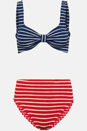 Hunza G Bikini Judy a rayas
