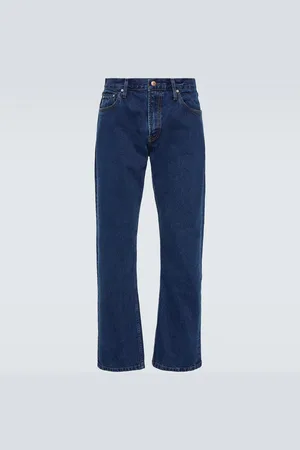 NotSoNormal Jeans rectos de tiro medio