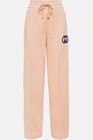 Gucci Pantalones deportivos de algodón con GG