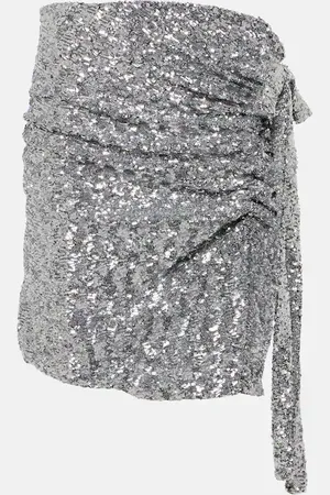 Paco rabanne Minifalda con lentejuelas