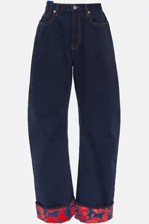 Burberry Jeans anchos de tiro alto