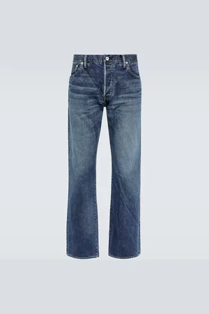 VISVIM Jeans rectos Social Sculpture 11