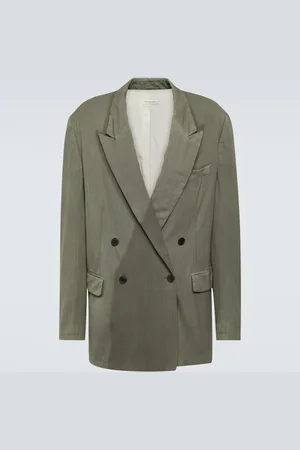 DRIES VAN NOTEN Blazer oversized de mezcla de lana