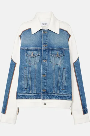 Jean Paul Gaultier Chaqueta de denim con paneles