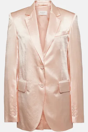 Sportmax Blazer Volante de satén