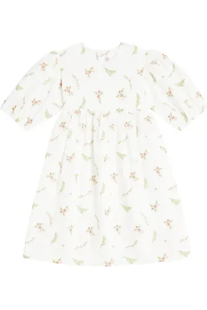 La Coqueta Vestido Dora de algodón floral