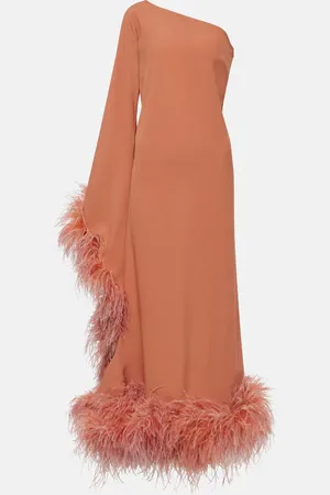 ‎Taller Marmo‎ Vestido de fiesta Ubud Extravaganza con plumas