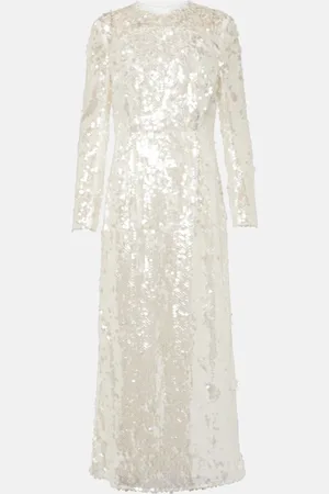 EMILIA WICKSTEAD Novia - vestido Amiria con lentejuelas