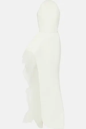 MATICEVSKI Vestido de novia Epitome de crepé y tul