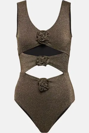 ALEXANDRA MIRO Bañador Beth con aplique floral