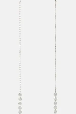 PERSÉE Persée Pendientes Danaé de oro blanco de 18 ct con diamantes