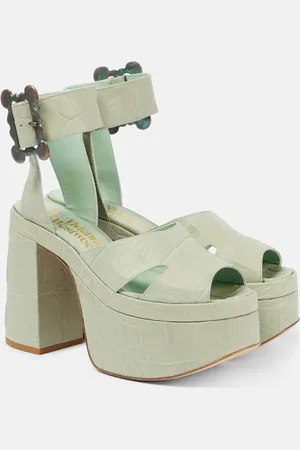 Vivienne Westwood Sandalias Olde London de piel con plataforma