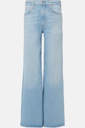 Citizens of Humanity Jeans anchos Loli de tiro medio