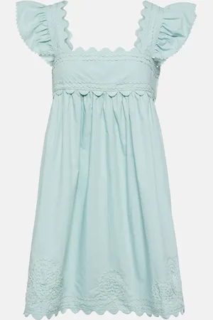 Juliet Dunn Vestido corto de algodón