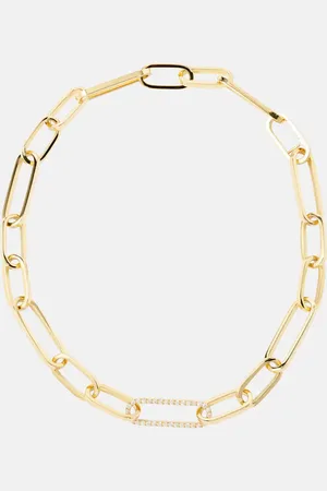 BUCHERER FINE JEWELLERY Collar Link de oro de 18 ct con diamantes