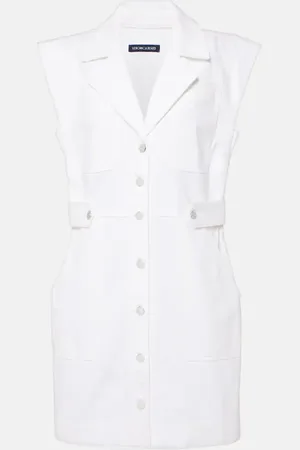 VERONICA BEARD Vestido camisero Jax de denim