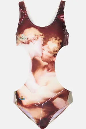 Vivienne Westwood Bañador The Kiss estampado