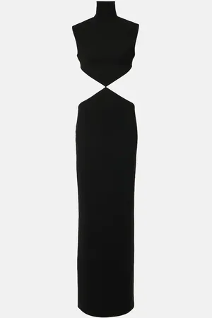 Monot Mônot Vestido largo con aberturas