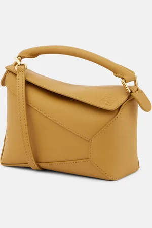 Loewe Bolso al hombro Puzzle Mini de piel