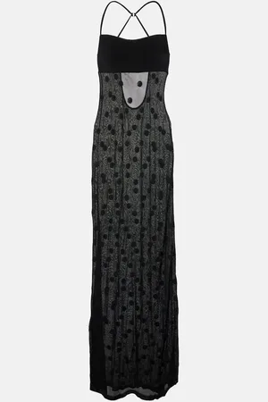 Jacquemus Vestido de fiesta La Robe Maille Puntini de malla