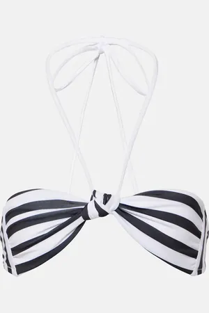 Bananhot Top de bikini halter a rayas