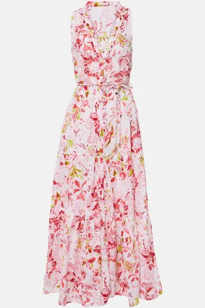 POUPETTE ST BARTH Vestido largo Nana de algodón floral