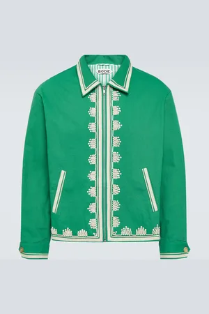 BODE Chaqueta Ripple de algodón bordada