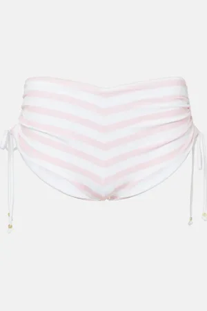 Bananhot Shorts Stefani fruncidos a rayas