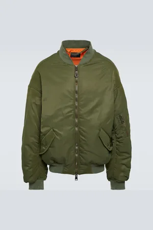 Balenciaga Bomber Off Shoulder de tejido técnico