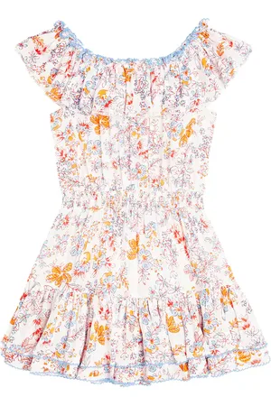 POUPETTE ST BARTH Vestido Bella floral con volantes